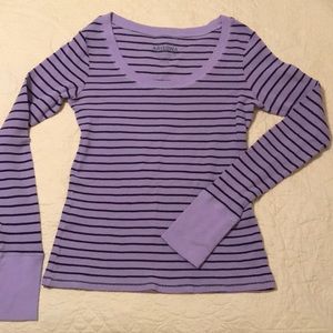 Striped Long Sleeve Thermal